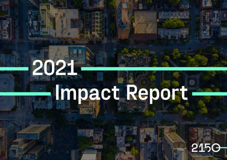 impact report 2021 front page